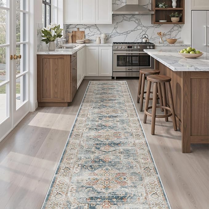 Madane Hallway Runner Rug 2x12, Extra Long Washable Runner Rugs - Image 8
