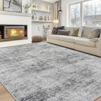 9x12 Area Rugs for Living Room Rug Washable: Modern Large Rug for Dining Room by Aelenmu