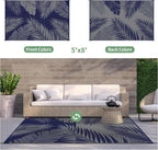 GENIMO Outdoor Rug 5' x 8' Waterproof - Image 2