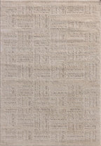 Loloi Amber Lewis Monty Collection MOT-01 Ivory/Taupe 2'-7" x 8'-0", .50" Pile - Image 2