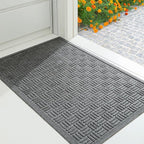 Mibao Front Door Mat Indoor Outdoor Entrance, Dirt Trapping Waterproof - Image 9