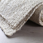 Hausattire Hand Woven Jute Braided Rug, Reversible Boho Entry Area Rugs - Image 6