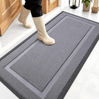 OLANLY Front Door Mat Indoor Outdoor Entrance, Waterproof All-Season, by OLANLY