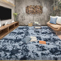 Tepook Fluffy Large Rugs for Living Room, 8x10 Area Rugs for Bedroom, Modern by Tepook