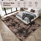 8x10 Area Rugs for Living Room Bedroom:Soft Fluffy Shag Upgrade Non-Slip High - Image 9