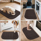 BEQHAUSE Kitchen Rugs Non Slip Washable Durable Kitchen Mats - Image 8