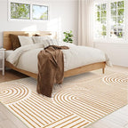 Lahome Abstract Area Rugs 9x12 Living Room, Soft Washable 9x12 Area Rug - Image 5