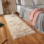 EasyJoy Ultra Soft Fluffy Rugs Faux Fur Rug Chair Cover Seat Pad Fuzzy Area Rug by EasyJoy