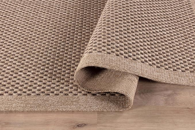 CAMILSON Indoor and Outdoor Runner Rug Natural Sisal Boho Woven Design - Image 8