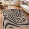 Tangsoo Easy Jute Area Rug 4x6 Washable Rug by Tangsoo