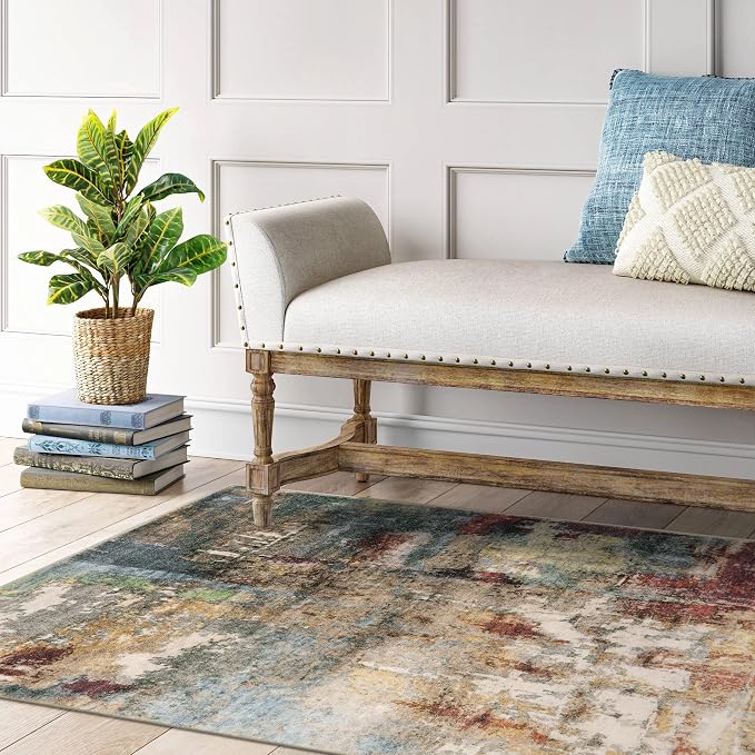 Lahome Modern Abstract Area Rug - Image 6