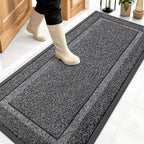 OLANLY Front Door Mat Indoor Outdoor Entrance, Waterproof All-Season, by OLANLY