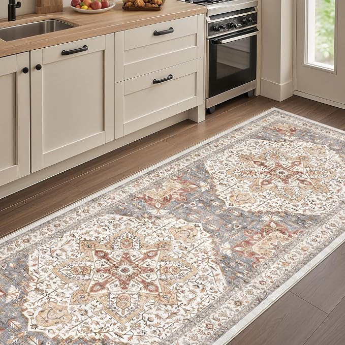Tortania Area Rug 3x10 Runner Rugs - Image 4