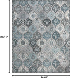 Lahome Moroccan 8x10 Area Rugs for Living Room, Washable Rugs 8x10 Ultra-Thin - Image 2