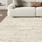 UERMEI Square Area Rugs : Washable 8x8 Neutral Modern Abstract Carpet - Image 8
