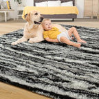 Tepook Area Rugs 9x12 for Living Room, Super Soft Fluffy Rugs for Bedroom - Image 4