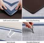 Mattitude Kitchen Mats Set of 2, Cushioned Anti-Fatigue Non-Skid Rug Sets - Image 3