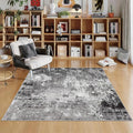 5x5 Rug Square for Living Room – Machine Washable Non-Slip Area Rug for Kitchen by BYYVOORugsforYourHome