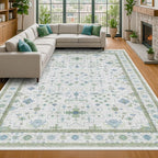 Oriental 10x14 Rug Living Room - Image 6