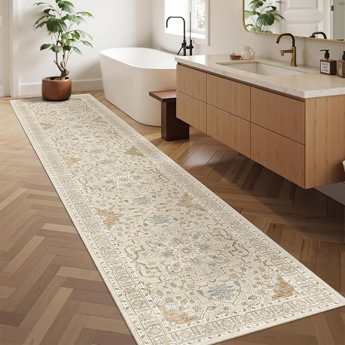 Madane Runner Rugs for Hallway 2x10 Long Washable Non-Slip Hallway Runner Rug - Image 4