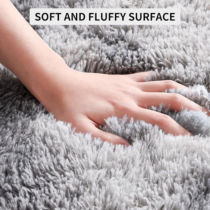 Tepook Area Rugs 9x12 for Living Room, Super Soft Fluffy Rugs for Bedroom - Image 6