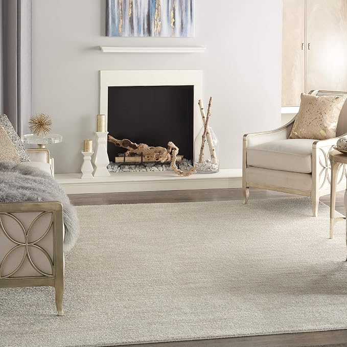 Nourison Home Nourison Essentials Ivory Beige 8' x 10' Area Rug by NourisonHome