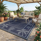 Garvee Outdoor Rug 8x10 Waterproof by Garvee