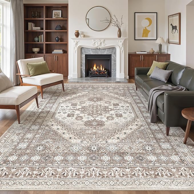 befbee Washable Rug 8x10 Area Rugs by Befbee