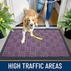 OLANLY Front Door Mat Outside Entrance 71x23, Heavy Duty Sturdy Natural Rubber - Image 5