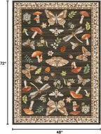 4x6 Rug Non-Slip Washable Carpet - Image 2