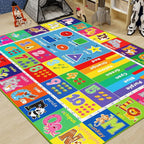 ABC Kids Rug for Playroom, Educational Play Mat for Kids, Preschool Rugs - Image 6