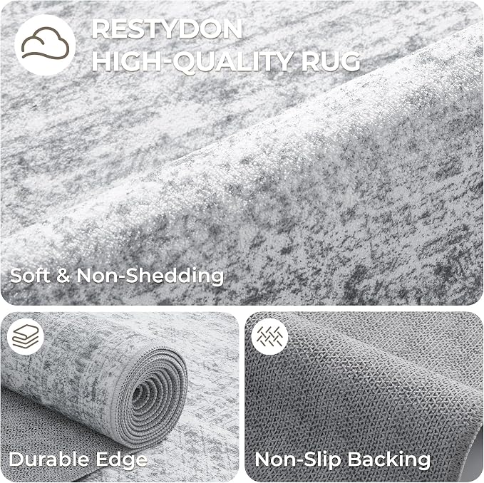 Kitchen Runner Rugs Non Skid Washable - Image 7