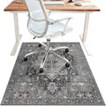 36"x48" Office Chair Mat for Hardwood Tile Floor, Under Desk Carpet Protector by BESBLEE