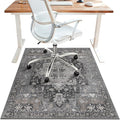 48"x60" Office Chair Mat for Hardwood Tile Floor, Under Desk Carpet Protector by BESBLEE