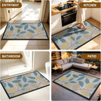 Front Door Mat, Heavy Duty Non-Slip Rubber Dirt Trapper, Quick-Dry Low-Profile - Image 7