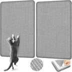 Graciadeco Gray Cat Scratching Mat Sisal, 2 Packs Sisal Fabric Large Cat by GraciadecoStorage