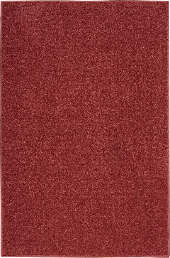 Nourison Home Nourison Essentials Brick Red 2' x 4' Area Rug - Image 7