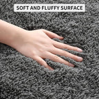 Tepook Soft Fluffy Rugs for Living Room, 5x8 Shaggy Area Rug for Bedroom - Image 7