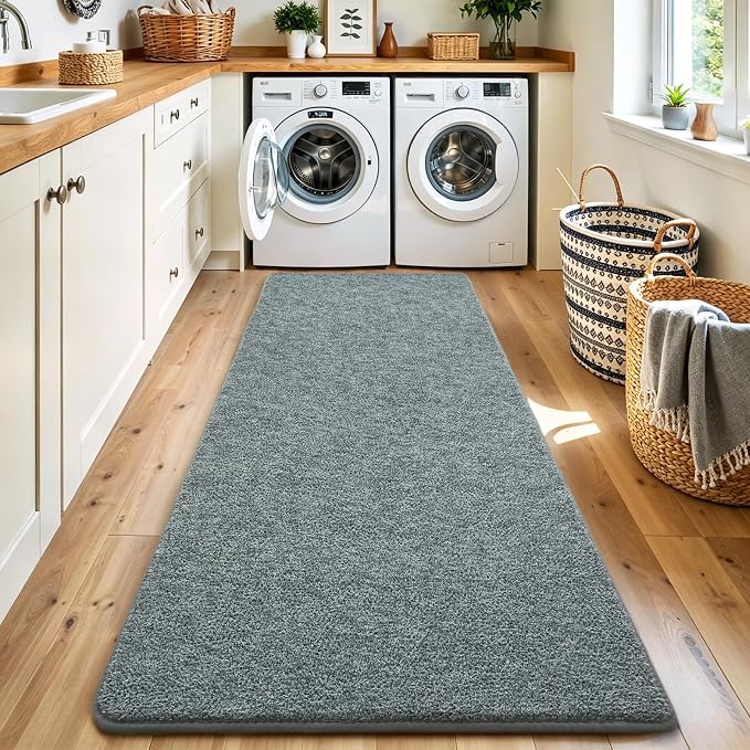 Keeko Soft Hallway Runner Rug, 2x8 Bedside Runner Rugs - Image 8