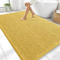 OLANLY Large Bathroom Rugs 70x46, Extra Soft Absorbent Chenille Bath Rugs by OLANLY