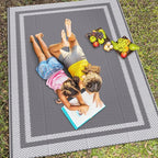 HappyTrends Outdoor Rug Reversible Portable Plastic Straw Camping Rugs - Image 7