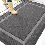 OLANLY Front Door Mat Indoor Outdoor Entrance, Waterproof All-Season, by OLANLY