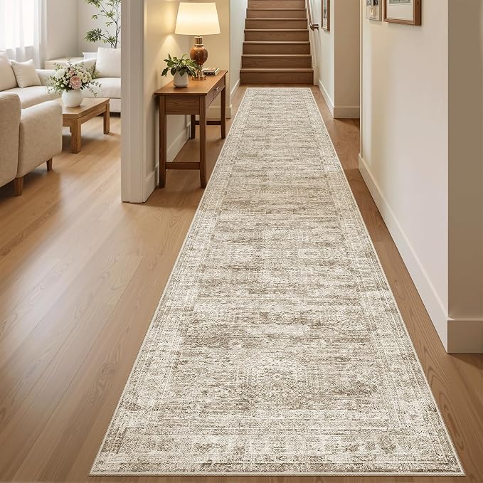 Soalmost Runner Rug 2'x10' Washable Non-Slip Runner Rugs by Soalmost