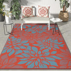 GENIMO Outdoor Rug Waterproof for Patio Decor, Large Area Rugs Mats for RV by GENIMO