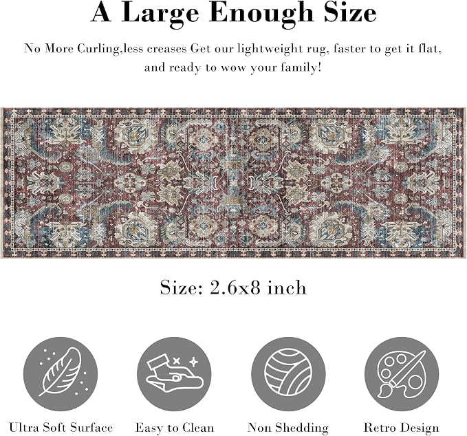 RUGSURE Washable Area Rugs - Image 2
