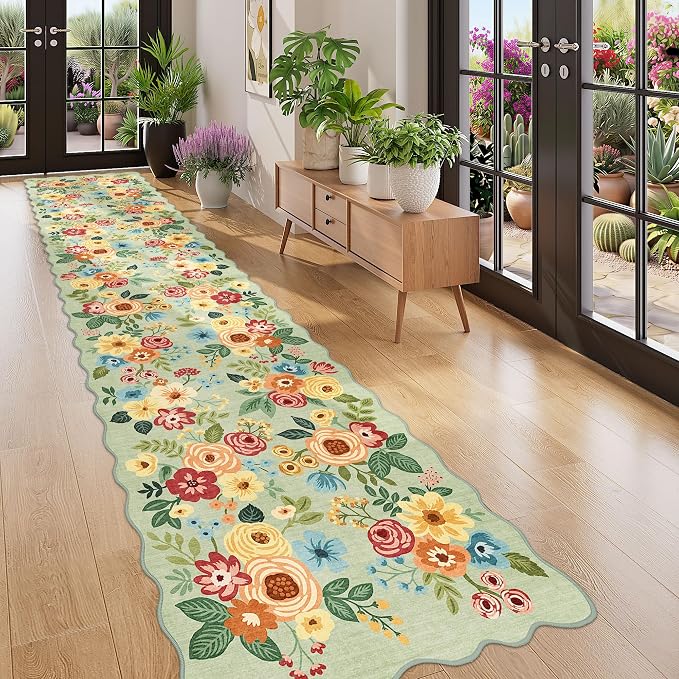 DUKINO Washable 2.6x12 Runner Rug by DUKINO