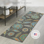 Maples Rugs Reggie Floral Runner Rug - Image 3