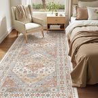 zesthome 4x8 Rug for Bedroom, Wide Runner Rug for Hallway, Non Slip Washable - Image 3
