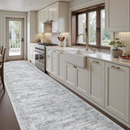 3x14 Washable Runner Rug for Hallway, Non-Slip Long Hallway Runner for Entryway - Image 3