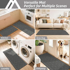 COSY HOMEER-Kitchen-Rugs-Non-Slip-Washable 24"x60" Absorbent Kitchen Runner - Image 7